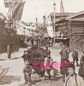 日本大坂剧场街 1904年