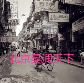 1955年香港街头