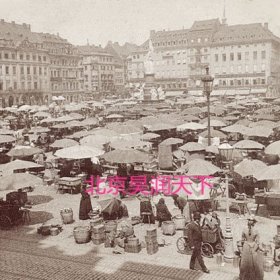 德国德累斯顿市场日 1893年