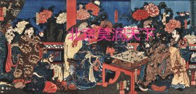华佗为关羽治疗手臂伤口