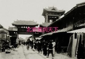 1940年山西运城街头