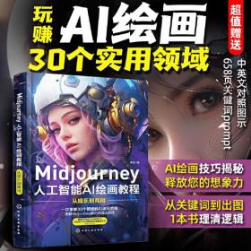 Midjourney人工智能AI绘画教程：从娱乐到商用9787122436047