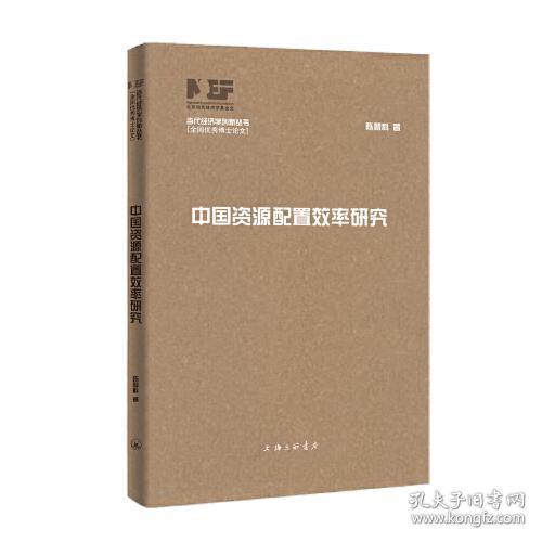 当代经济学创新丛书：中国资源配置效率研究