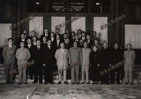 苏联代表团访华高清老照片翻印