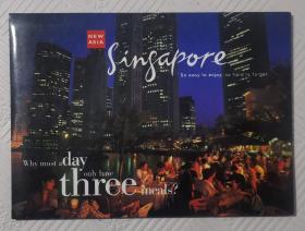 明信片：Singapore 新加坡  （共6枚）