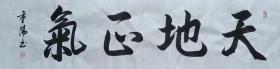 【保真】知名书法家彭重阳作品：天地正气