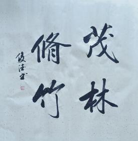 【保真】山东省书协会员、实力书法家刘俊德作品：茂林修竹