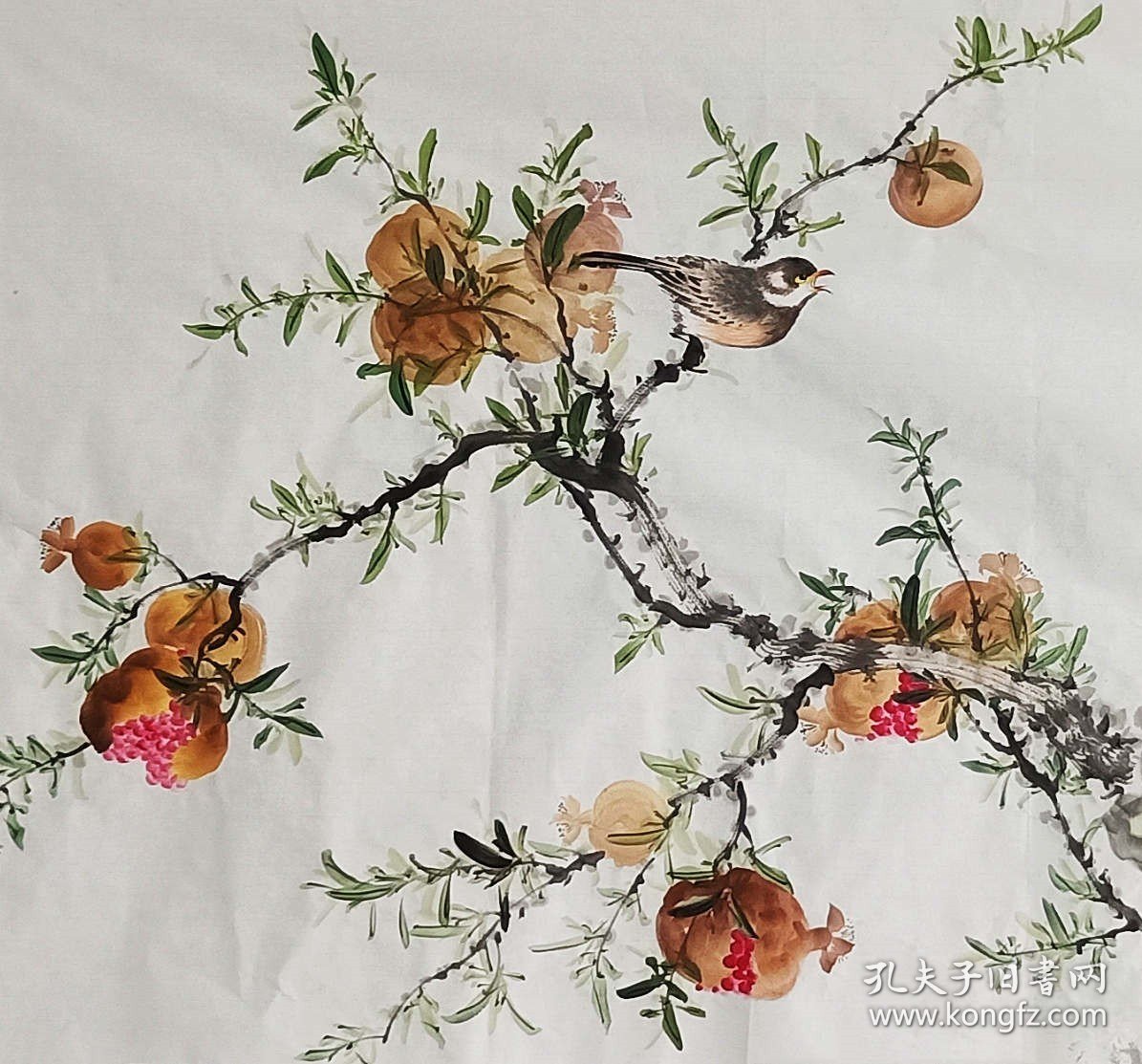 【授权销售】国家一级美术师、知名画家李玉夕作品：春华 秋实