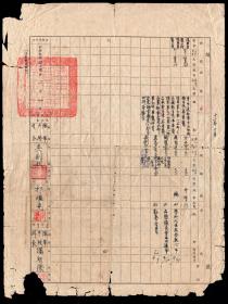 ［SXA-ST01-03］吴剑秋1955.02.01署台东官籍表/青海西宁人祁继尧（别号子皋/原名克来，1922年生），23.5X30.5厘米。另附唐兴国1967.11.01署令/祁继尧奉令自1967.11.01依额退伍，准按规定发给退伍特别补助金、退伍互助金共49860元，A4/1页。