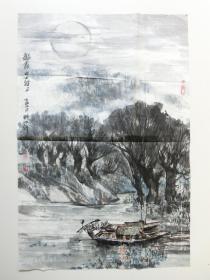 湖北省美协副主席张善平山水画作品