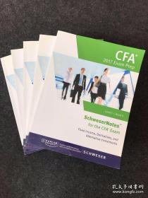 【英文原版备考】SCHWESERNOTES 2017 CFA LEVEL 1 BOOK 1\2\3\4\5【国际注册金融分析师一级考试】【全套五部合拍】【大十六开 双色精印】【厚厚五部 重达数公斤】【请看详细描述】