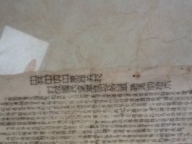 红色藏品24--新中国时期资料档案油印]8开大小 民国30年1.17