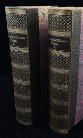 【名家设计皮装】德国诗人《扎哈利阿斯·维尔纳书信集》上下册 Briefe des Dichters Friedrich Ludwig Zacharias Werner.