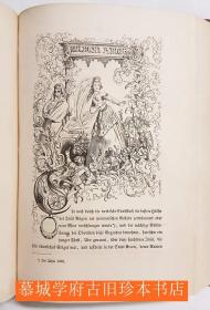 Volksmährchen der Deutschen. Prachtausgabe in einem Bande. Herausgegeben und mit einem Vorwort versehen von Julius Ludwig Klee. Mit Holzschnitten nach Originalzeichnungen