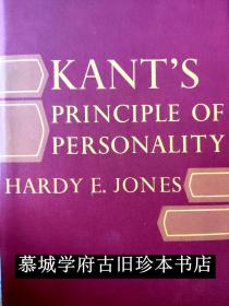 HARDY E. JONES: KANT'S PRINCIPLE OF PERSONALITY