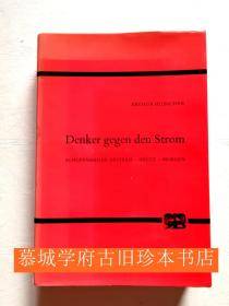 ARTHUR HÜBSCHER: DENKER GEGEN DEN STROM. SCHOPENHAUER: GESTERN - HEUTE - MORGEN