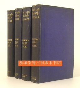 Murray's British Classics The Works of Oliver Goldsmith in Four Volumes