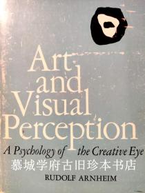 【包邮】RUDOLF ARNHEIM: ART AND VISUAL PERCEPTION - A PSYCHOLOGY OF THE CREATIVE EYE