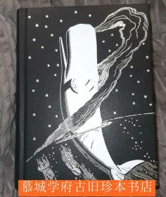 【限量版/全皮精装】麦尔维尔《白鲸记》2函一册 Moby Dick - Herman Melville - Folio Society