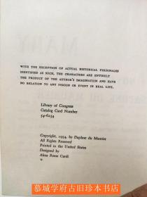 达芙妮·杜穆里埃《玛丽·安妮》DAPHNE DE MAURIER MARY ANNE