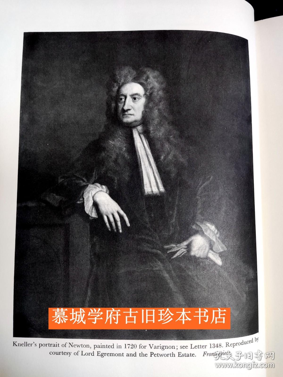 【全品】布面精装/书衣/英文原版《牛顿书信集》第七册 （1718-1727） The Correspondence of Isaac Newton VOL 7