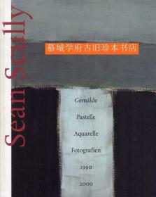 肖恩·斯库利1990-2000年间作品（油画 - 水彩画 - 摄影）》SEAN SCULLY: PAINTINGS - PASTELS - WATERCOLORS - PHOTOGRAPHS 1990-2000