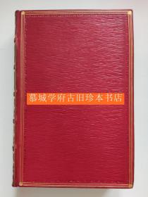 【RIVIERE横纹全皮精装》 动物小说经典罗伯特•史密斯•瑟蒂斯著《猎犬记》John Leech大量插图， 24张手工水彩上色钢版画GEORGE SURTEES Mr. Facey Romford’s Hounds