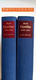 《歌德传》上下册 Nicholas Boyle: Goethe - Der Dichter in seiner Zeit (The Poet and the Age）