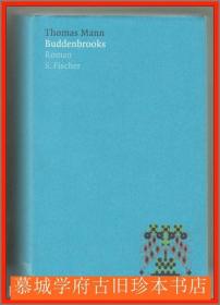 精装版书衣服/托马斯·曼成名作与诺贝尔文学奖获奖作品《布登布洛克一家》THOMAS MANN: BUDDENBROOKS