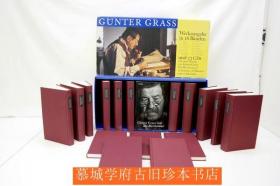 【签名本】《格拉斯文集》16册 +作者自读《锡鼓》听书光碟23张 GÜNTER GRASS: Werkausgabe. Die Blechtrommel 23 CDs. von ihm signiert.