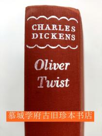 【牛津插图版】布面精装/狄更斯《孤星血泪》THE OXFORD ILLSTRATED DICKENS - OLIVER TWIST WITH ILLUSTRATIONS BY CRUISHANK