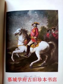 【限量版24/50】【3/4皮装】【烫金书脊、书名】【鎏金书顶】【未裁毛边】【手工上色珂罗版插图96幅】【竹节】《圣西蒙路易十四皇庭回忆录》4册 Memoirs of Duc de Saint-Simon on the Times of Louis XIV. and the Regency. 4 Bde. Mit 96 altkolor. Portrs. in Heliogravüre
