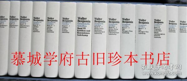 Walter Benjamin：Selected Writings, Volume 1: 1913-1926