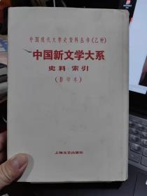 中国现代文学史资料丛书（乙种）中国新文学大系 史料，索引（影印本） 上海文艺出版社 / 上海文艺出版社 / 不详 / 精装