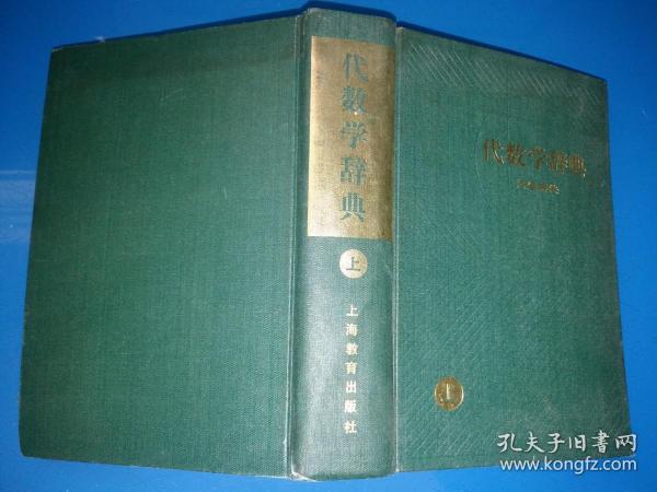 代数学辞典-问题解法【上册】精装