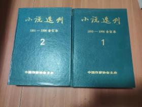 小说选刊1995-1996合订本（1.2册）【2本合售】