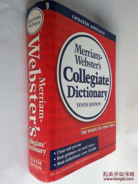 Merriam-Webster's Collegiate Dictionary