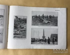 珍本精品抗日战争书籍，民国1932年初版 上海的中日战争 一·二八淞沪抗战影集The Sino-Japanese War in Shanghai 珍贵历史影像史料 英文原版 上海字林西报出版 8开硬精装 100多幅战场照片。