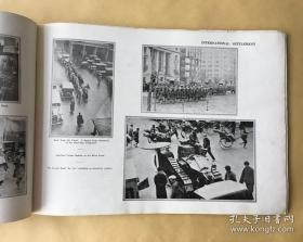 珍本精品抗日战争书籍，民国1932年初版 上海的中日战争 一·二八淞沪抗战影集The Sino-Japanese War in Shanghai 珍贵历史影像史料 英文原版 上海字林西报出版 8开硬精装 100多幅战场照片。