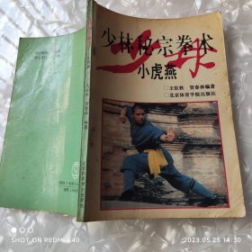 少林秘宗拳术 小虎燕 原版书 王佐秋著 北京体育出版社