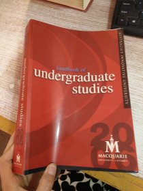 HANDBOOK OF UNDERGRADUATE STUDIES  具体看图