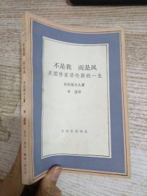 不是我 而是风：英国作家劳伦斯的一生