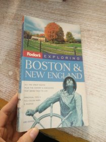 原版英文：Fodor's exploring BOSTON & NEW ENGLAND具体看图