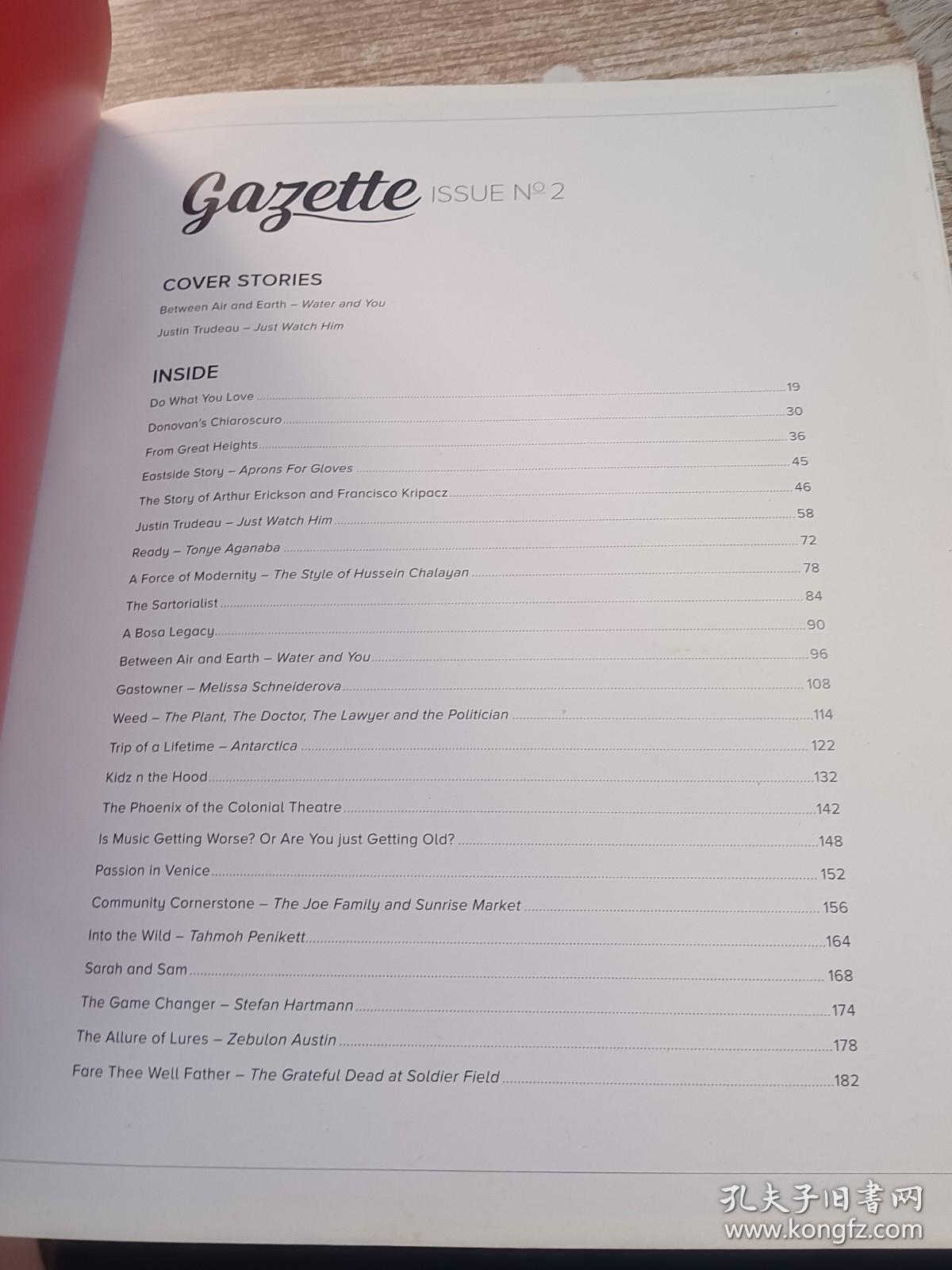 GAGETTE  ISSUE 2  具体看图