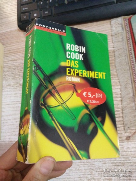 ROBIN COOK DAS EXPERIMENT  具体看图