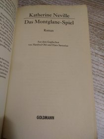 DAS MONTGLANE-SPIEL  Katherine Neville  具体看图