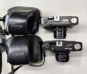 天津东方S4-35机2台 国产135胶卷老相机
