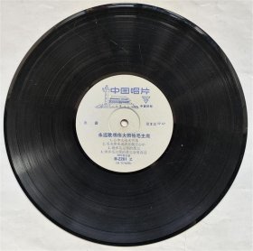 永远歌唱伟大领袖毛主席/心中太阳永不落 1977年版革命歌曲黑胶唱片