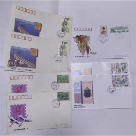 外展封WZ50里乔内/64巴西/68泰国邮票展览/pfn-34中华全国集邮展览7张