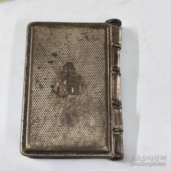 民国仁丹老药盒.51×36毫米小铜盒
